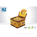 Color Printing Rectangle Cardboard Display Boxes For Exhibition , Countertop Display Box